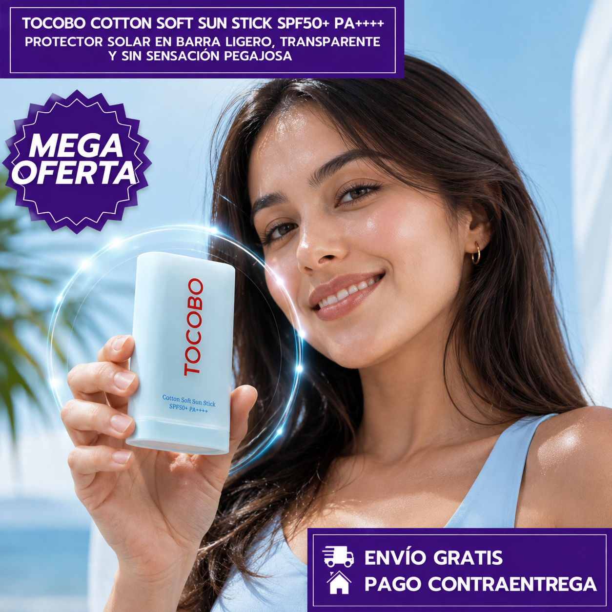 TOCOBO PROTECTOR SOLAR™ Protector Solar: Protección UV con Acabado Ligero e Hidratante