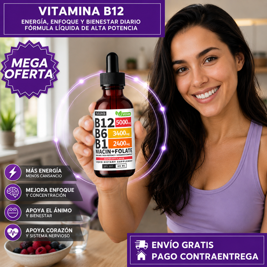 VITAMINA B12™ Promoción: Duplica tu Energía con Nuestra Oferta 2x1